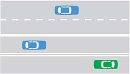 line single driving road dividing lines solid rules